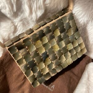 Vintage Bottega Veneta mother-pearl handbag sales